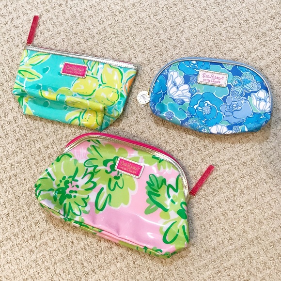 Lilly Pulitzer Handbags - Lilly Pulitzer • Bundle • NEW • Cosmetic Bags • 3